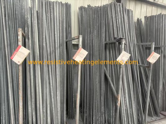 Grade 1400 Resistance Heating Elements 500mm 600mm Silicon Carbide Rod