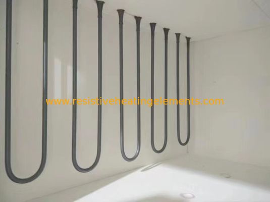 Customized Molybdenum Disilicide Heating Elements MoSi2 1800C For Kilns