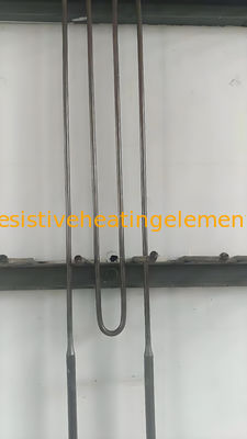 High Temperature MoSi2 Element 100mm-1000mm Moly Disilicide Heating Element
