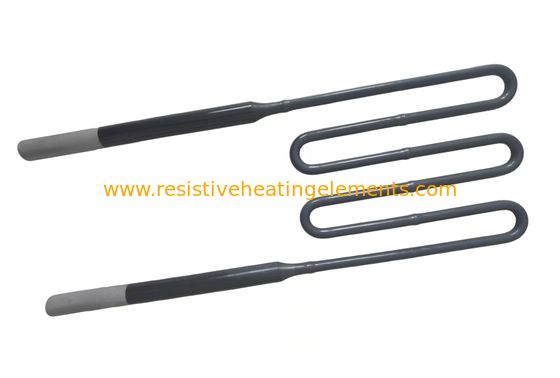 W Type 1800 Degree MoSi2 Heating Element Customizable Size