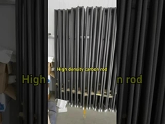 High density silicon carbon rod
