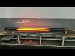 Silicon carbon rod heating test