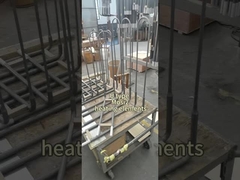 U type MOSi2 Heating elements